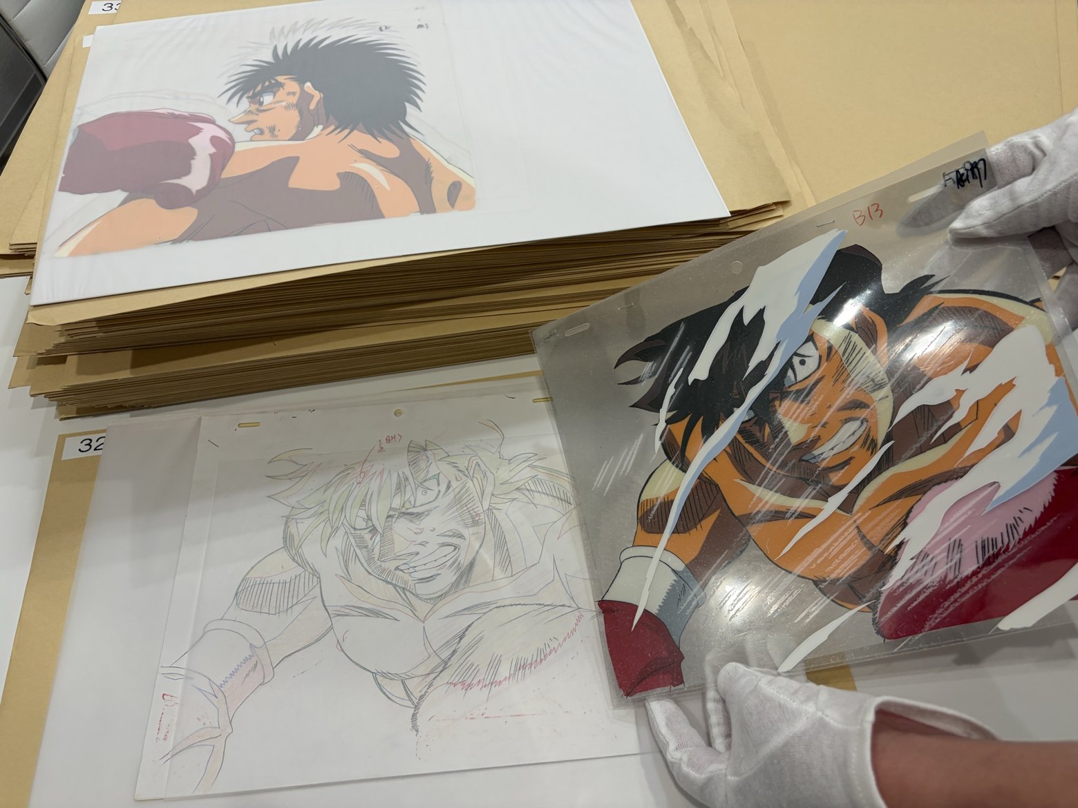 番号を付けて保管している当社の収蔵品